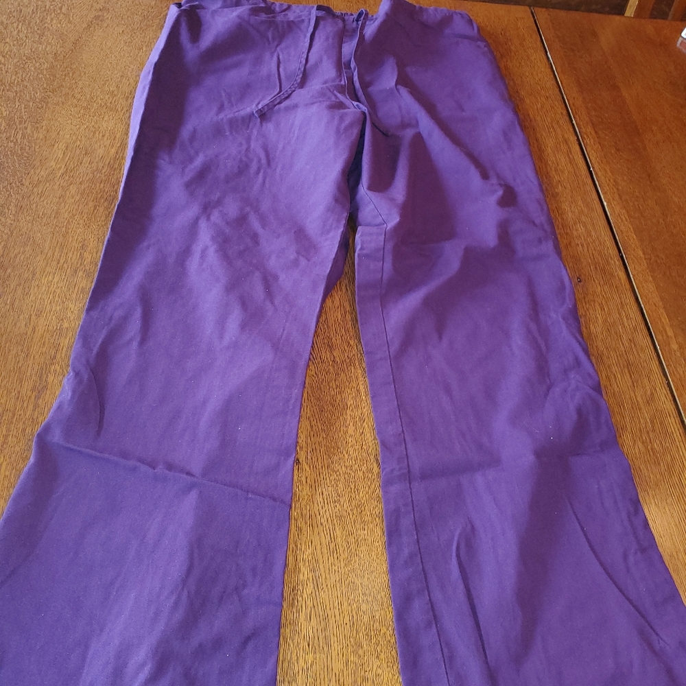 Purple cherokee scrub pants
